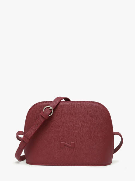 Cross Body Tas Lilou Leder Nathan baume Rood egee 2